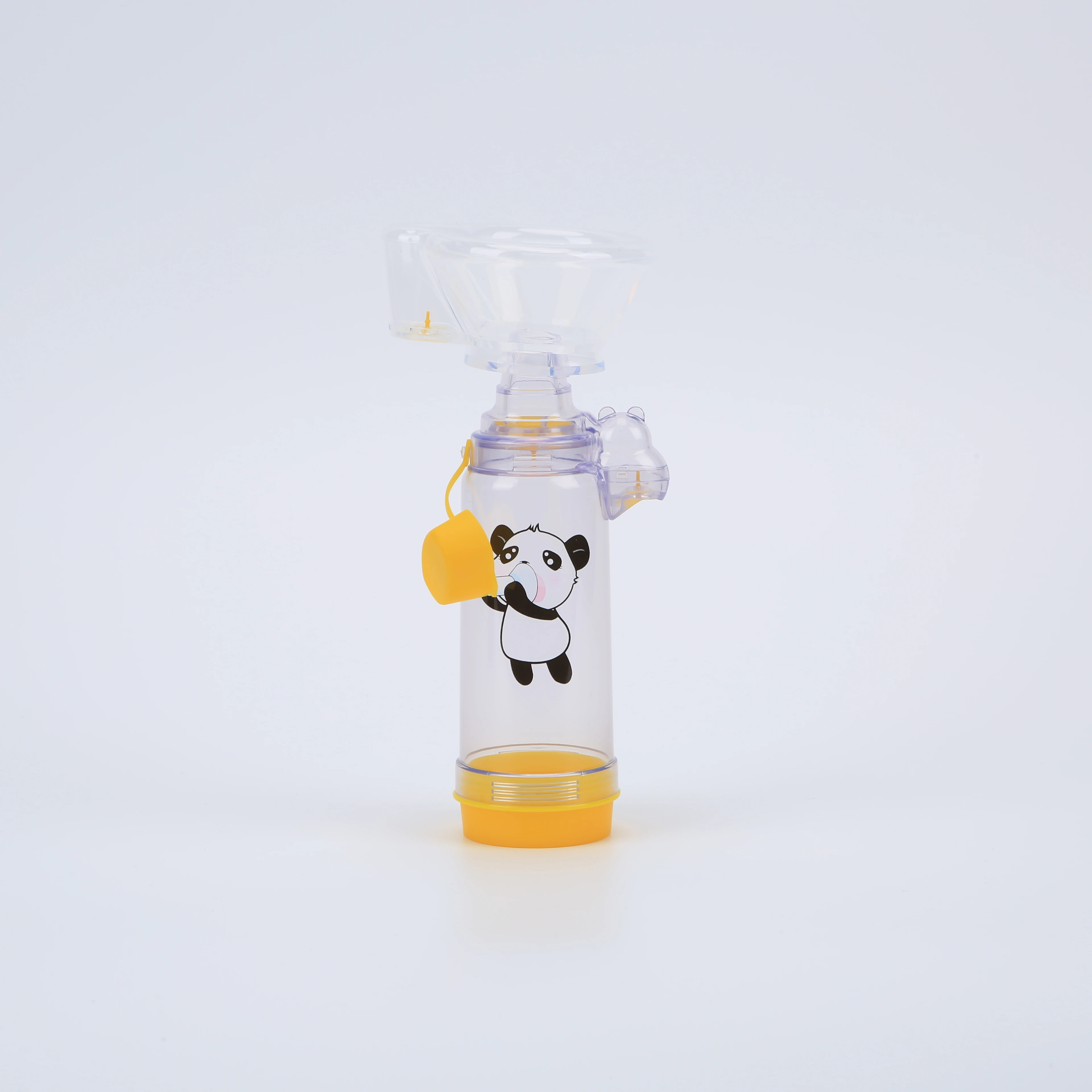 Inhaler Adult Child MDI Spacer 175ml 180ml  with PVC Silicone Mask for Asthma Therapy