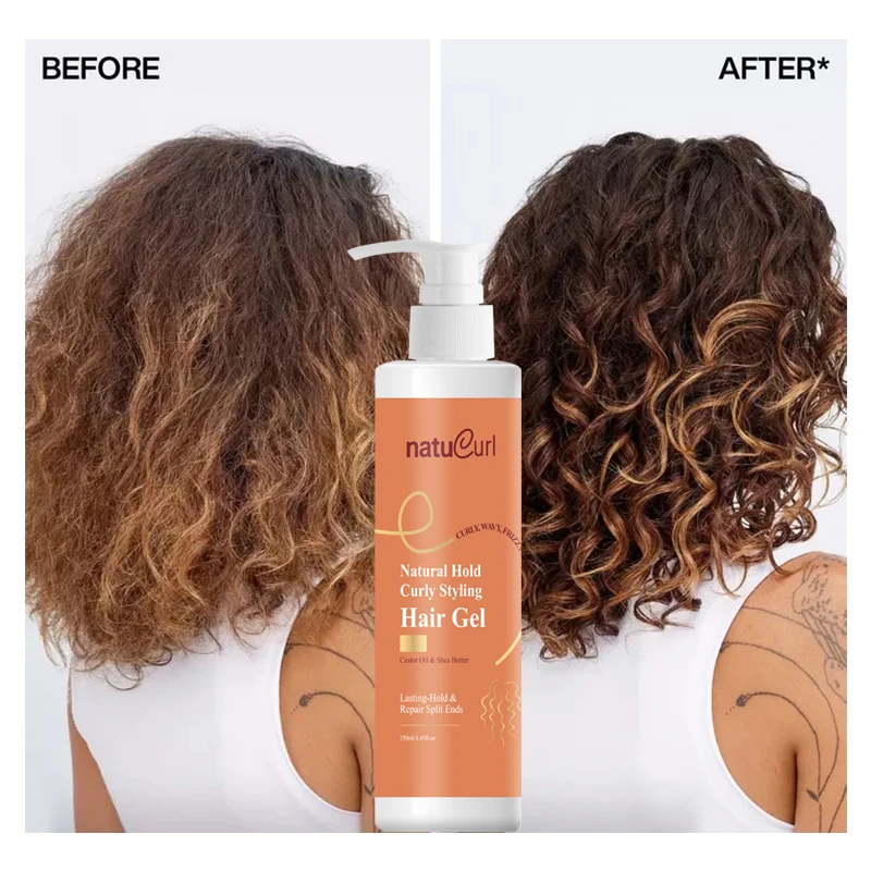 Органический стойкий гель для укладки волос