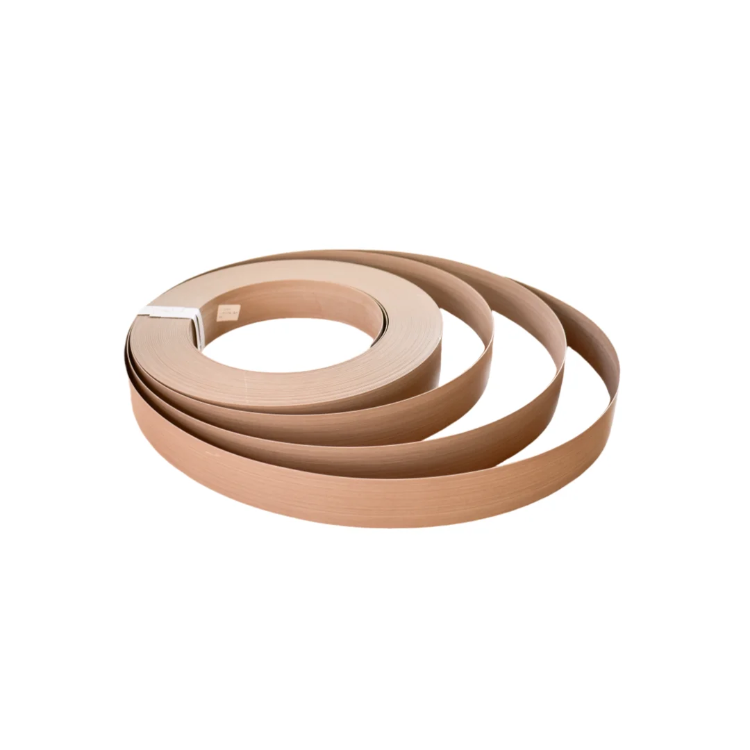 2024 Hot Selling High Quality Wood Grain PVC Edge Strips Factory Direct-Wood Grain Edge Banding Rolls