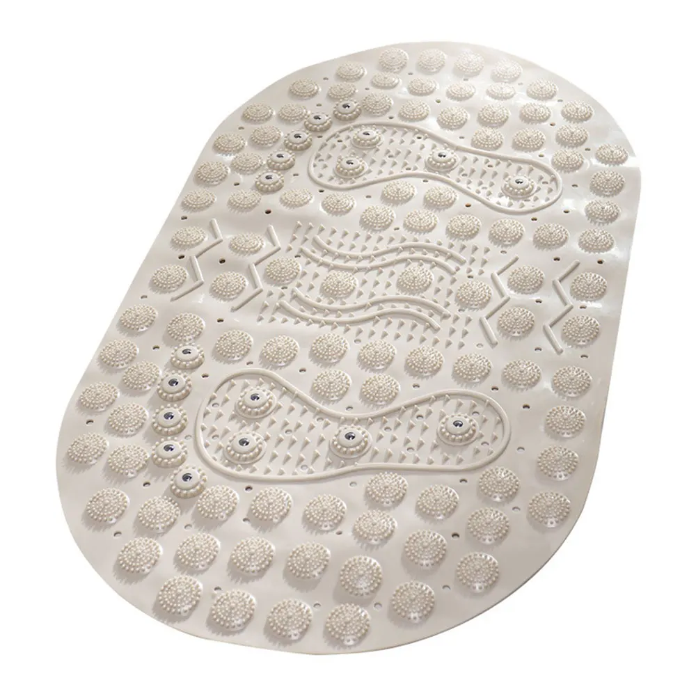 High Quality Customized Comfortable Safety Clear Non-slip Plastic Pvc Bathroom Tub Floor Antislip Kids Bath Mat