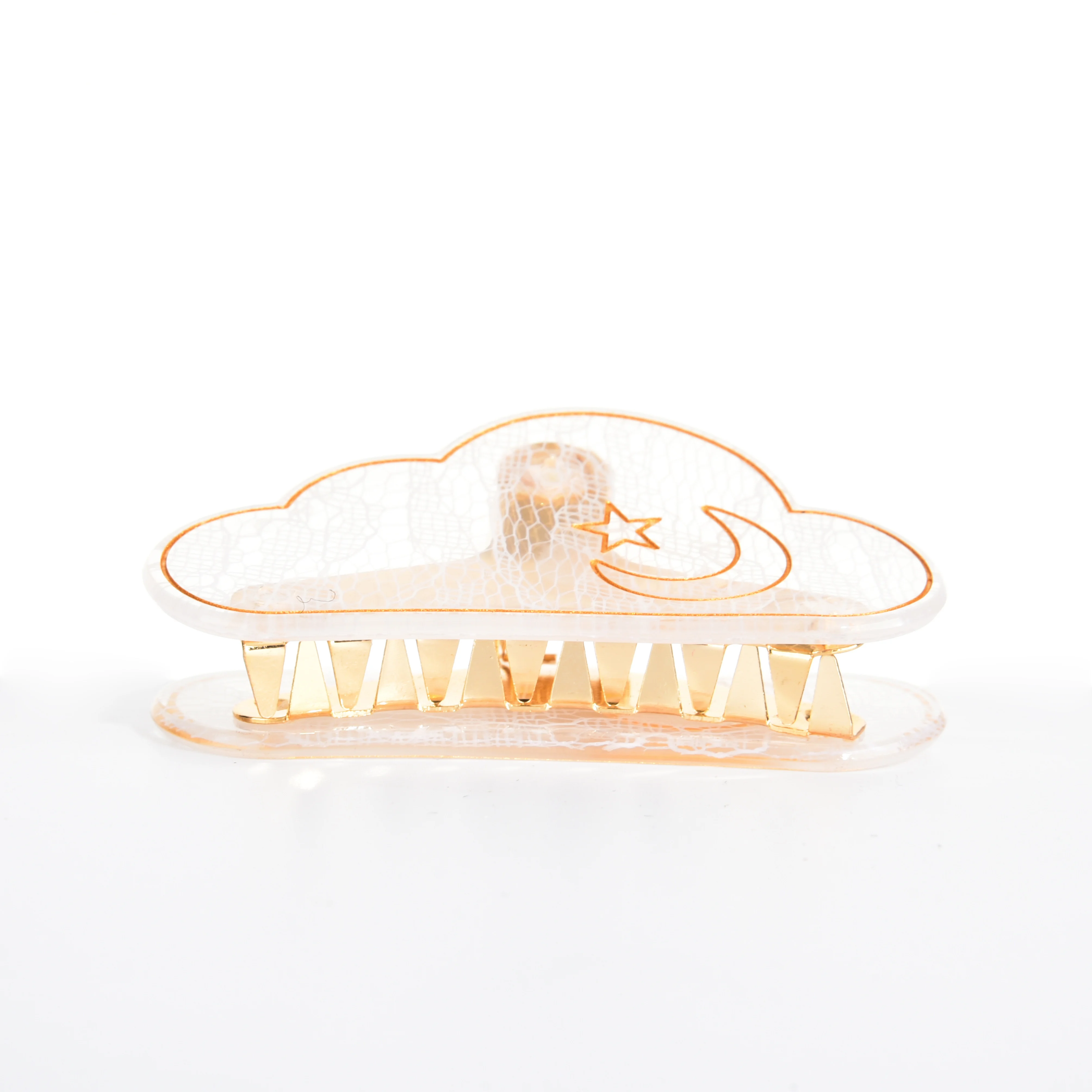 2023 new hot clouds simple French grasping clips acetic acid manufacturers direct wholesale grasping clips