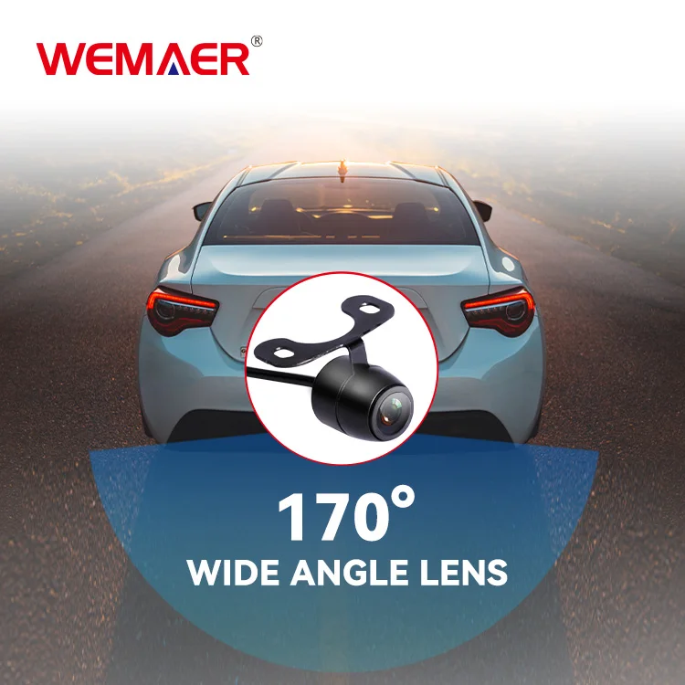 Wemaer AHD 170 Угол бабочка широкая парковка HD ночного видения Автомобильная камера заднего вида резервная мини-камера