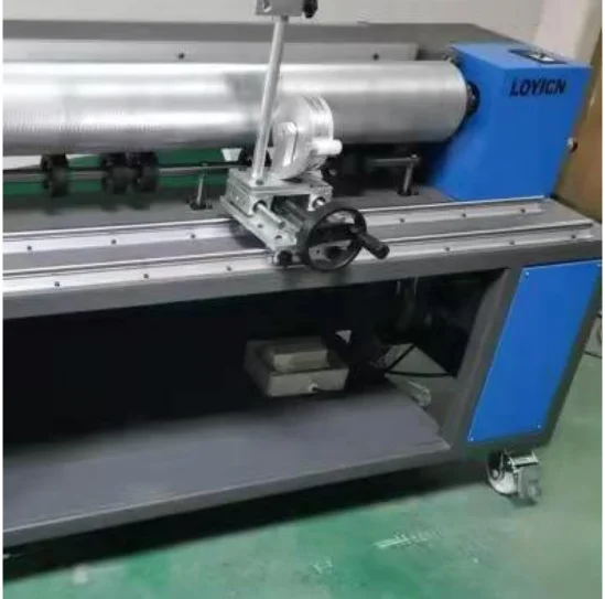 LOYICN 3000mm  Welding machine for V PVC/PU guide in a factory