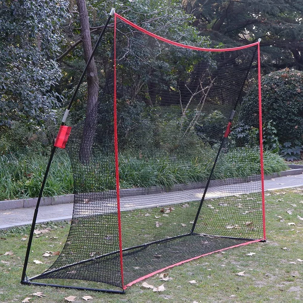 10*7*3FT Knotless Swing Hitting Training Driving Chipping Practice Golf Net, Golf Range Practice Net Golf Swing Net