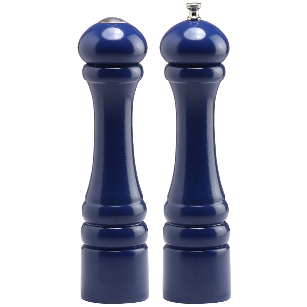 Adjustable Coarse Wood Pepper Mill and Wooden Salt Grinder Kitchen Essentials Cooking Gadgets Made From PC and Glass