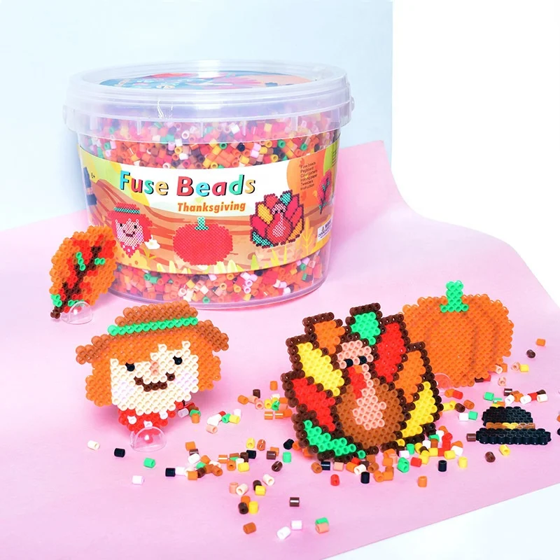 Hot Sell DIY Toys Colorful Water Fuse Beads Set Of Fuse Bead 5mm Beads For Kids Gift