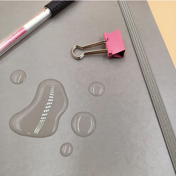 Leather 2022 Diary Hardcover Agenda Printing A5 Budget Planners Dotted Journal Hardback Notebook Custom Stationery