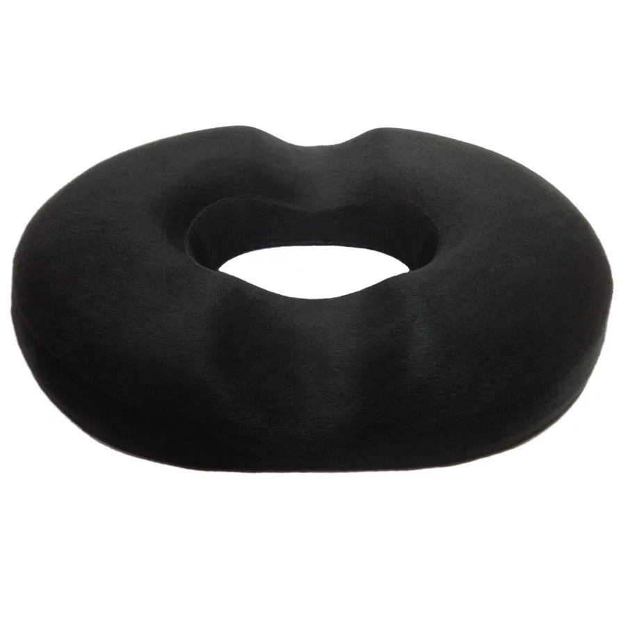 Professional Office Car Seat Orthopedic Memory Foam Tailbone Hemorrhoid Seat Cushion Comfortable Circle Seat Cushion Pillow