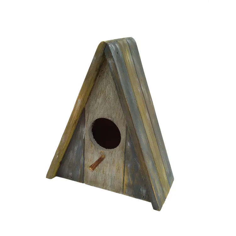 Manufacture Wholesale Wood Bird Nest Box Wooden Birdhouse Cages Wood Bird House