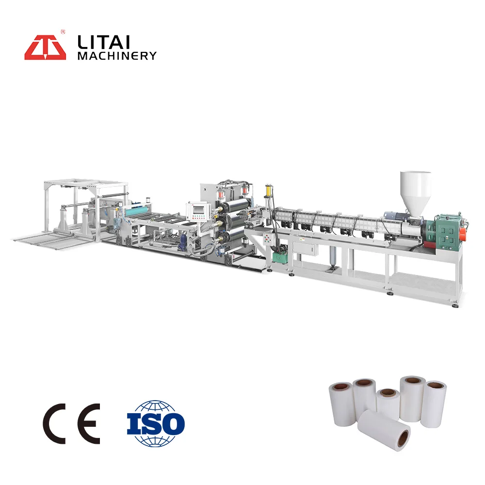 Full-automatic plastic polystyrene pp sheet extrusion line machine