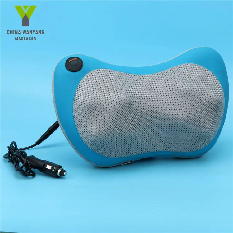 2023 China Shiatsu Heated Neck Massage Back Relax Pillow Massager