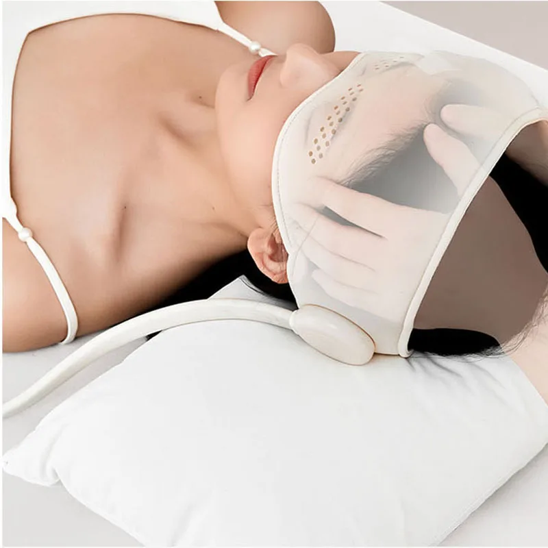 New Electric Automatic Smart Head Massager  Vibration Roller Eye Massager With Heat Compression