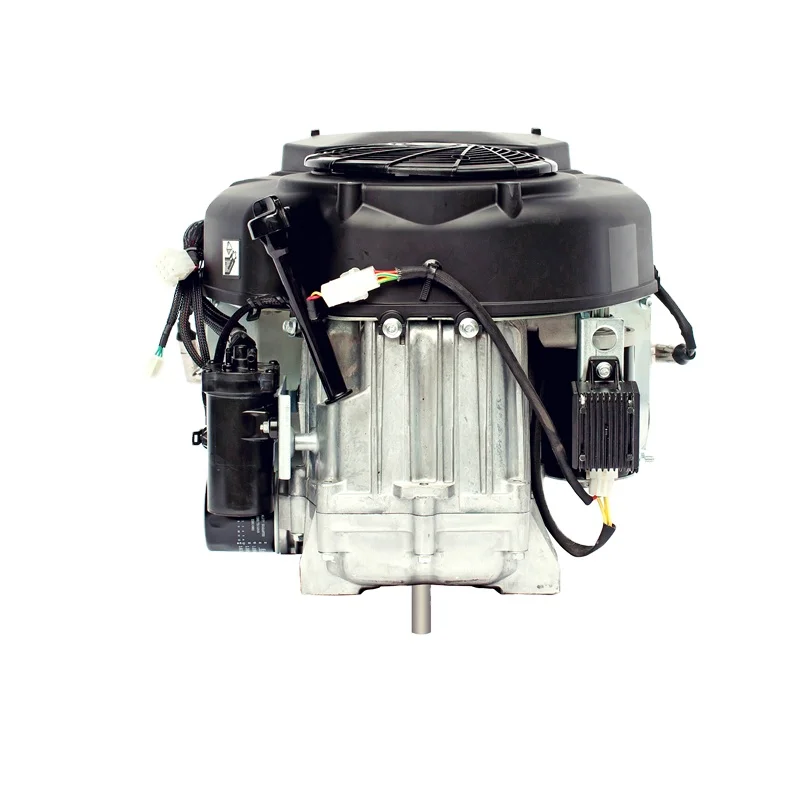 27HP V-двухцилиндровый вертикальный бензиновый двигатель для косилки