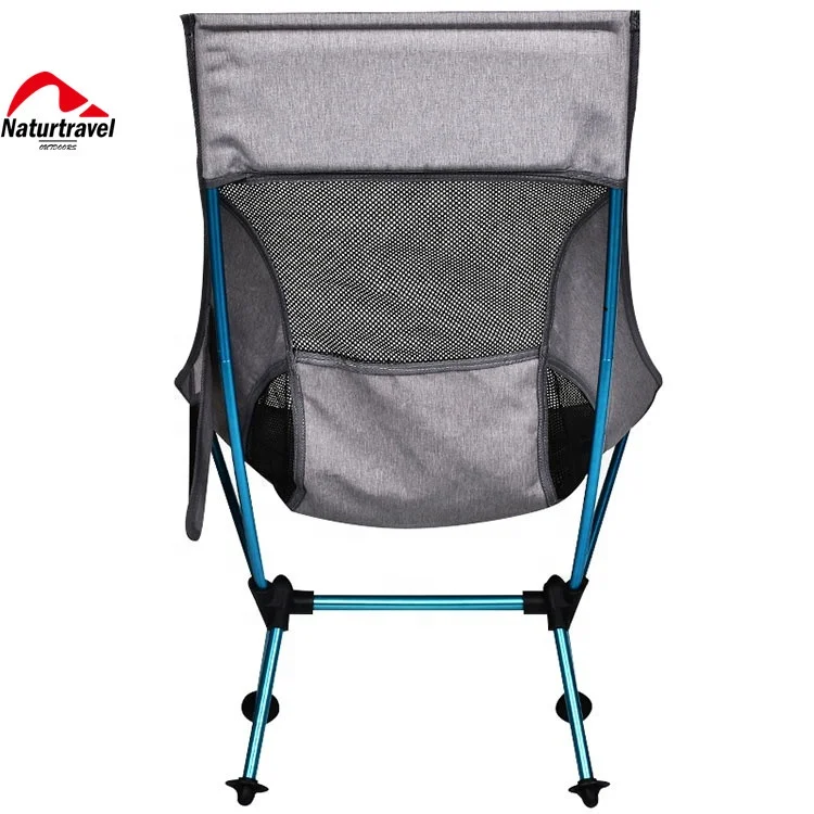 Naturtravel Customized Portable Folding Lightweight Aluminium Frame Moon Camping Chair