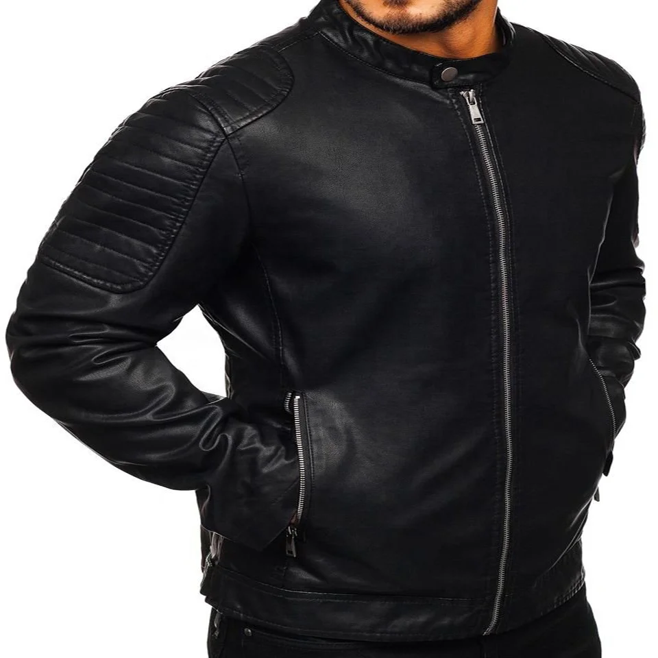 men fashion Casual Motorcycle Warm coat large size suede winter men leather jackets