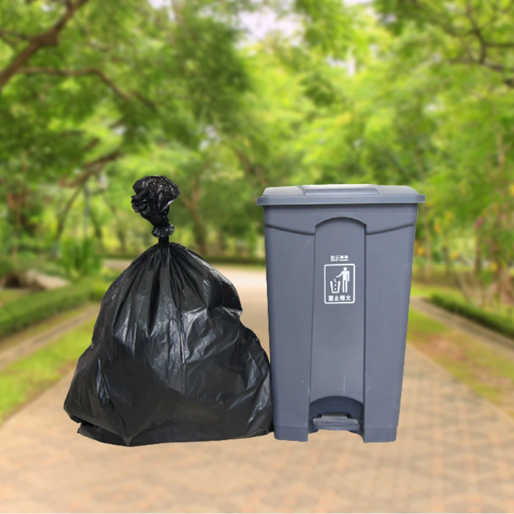 Custom plastic bag contractor bags heavy duty garbage bag