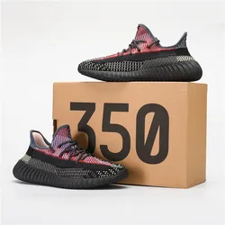 Wholesale original yezzy fitness walking High Quality yeezy 350 v2 canvas trendy shoes shoe for men
