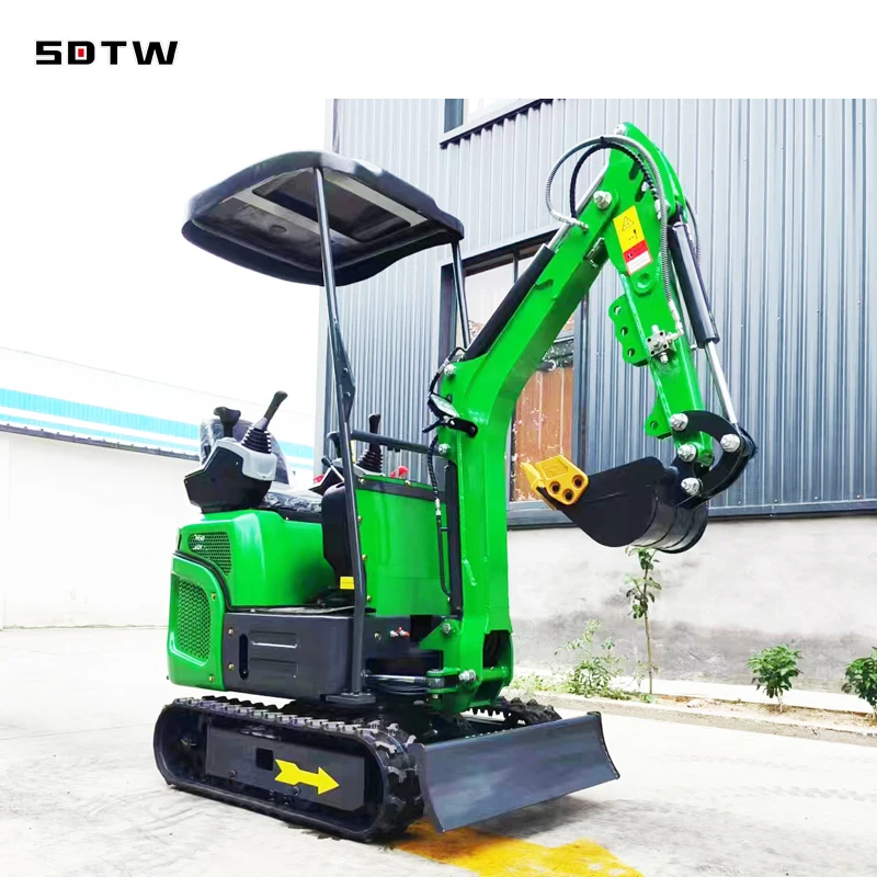 2025 New product 1.2t model excavators for sale and chinese mini excavator Garden Micro Household Farm Mini digger
