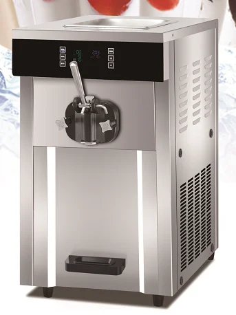 Air Cooling System commercial ice cream maker Easy to Operate table top making machine ice cream used for sale