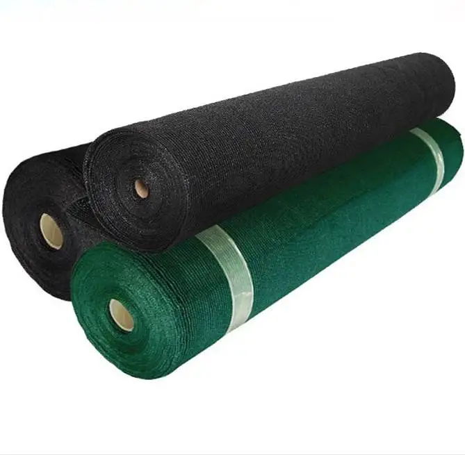 retractable agricultural roof High Quality Car waterproof Parking Shade Cloth/net Round Wire Green Argo Shade Net for Greenhouse