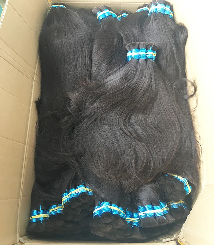 MaxHair 100% натуральные необработанные волосы выровненные с кутикулой прямые для наращивания человеческие