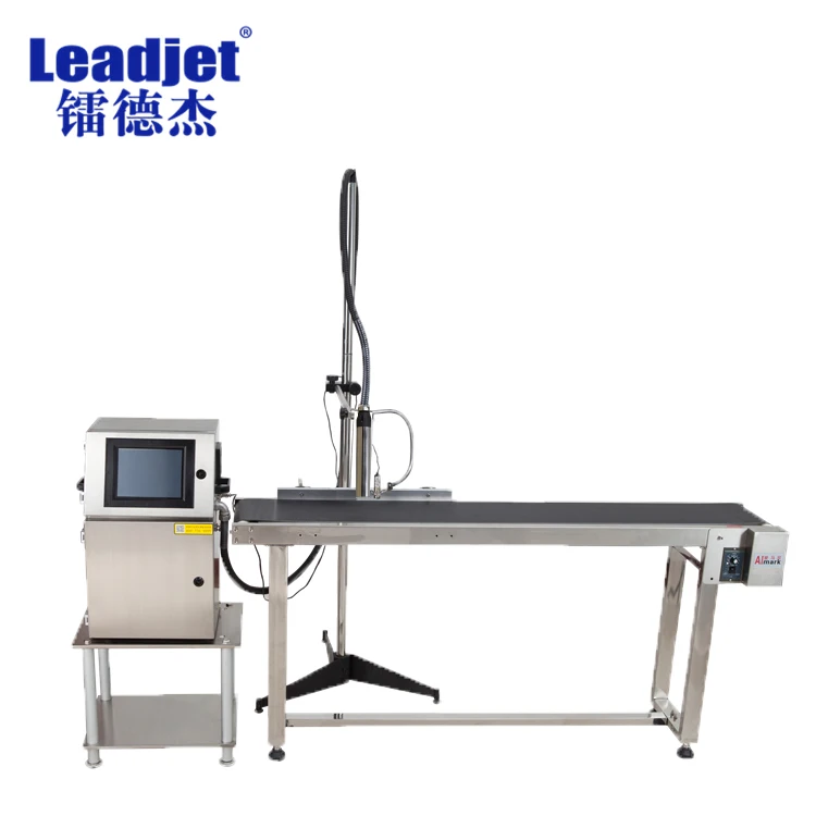 Leadjet Industrial Inkjet Printing Coding Machine/continues inkjet marking machine Printer for bottle,egg packing line