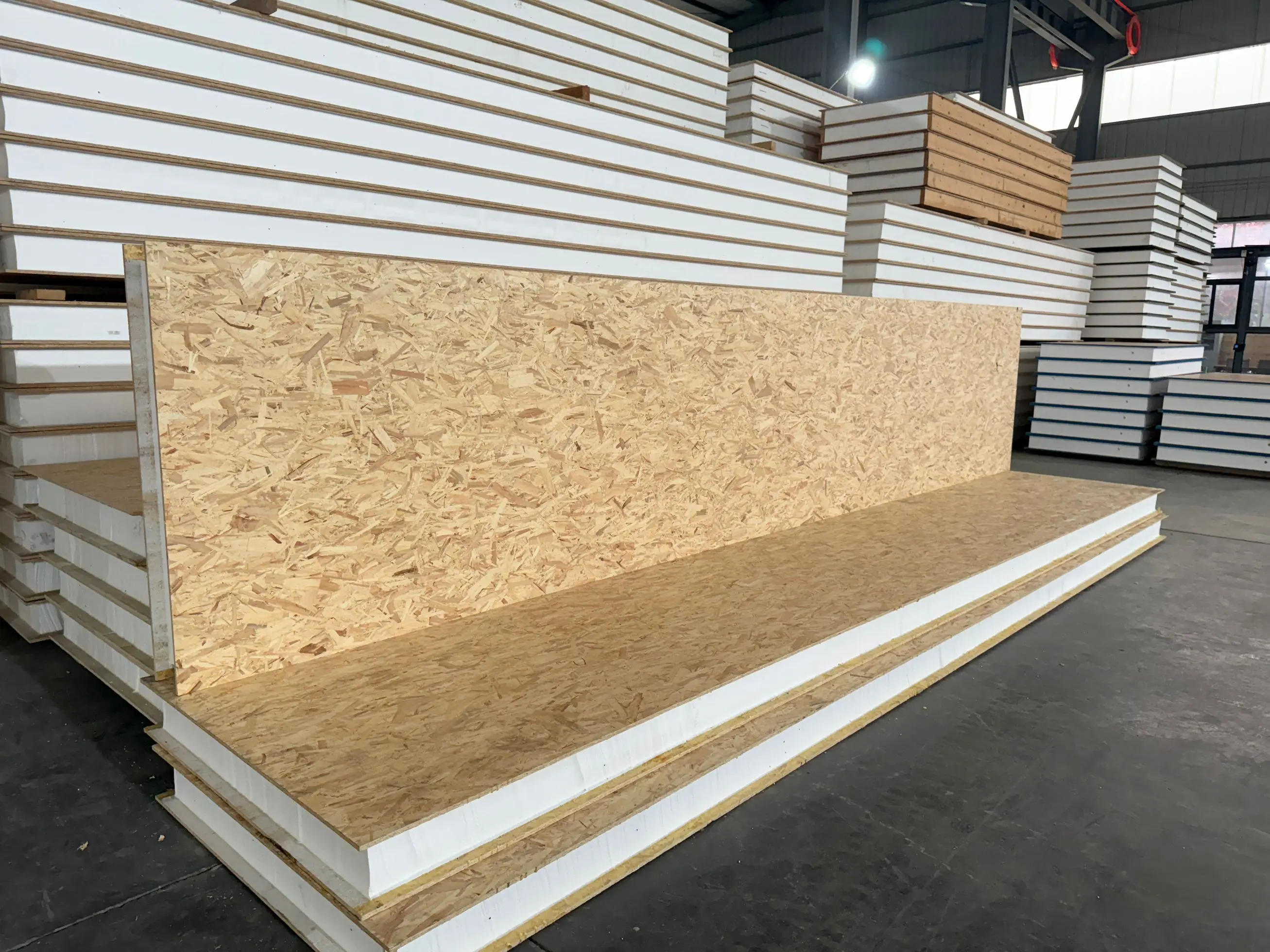 4*18ft SIP Panels Luxury Container House Prefabricated Villa Wall Panels Structural Insulated Panel SIP Prefab Houses for Sale