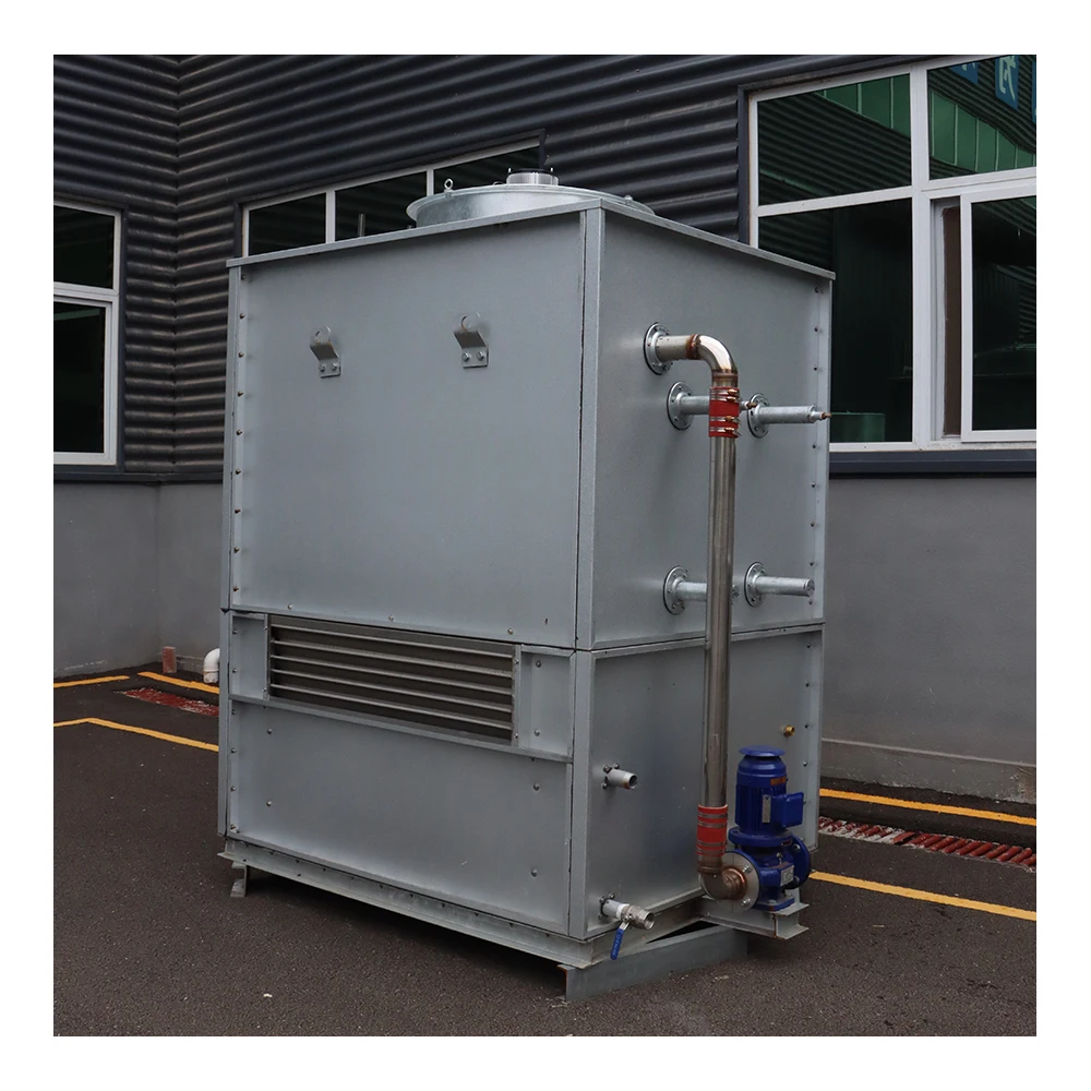 Good quality 380V R404A Circulating medium heat exchange Hot-dip Galvanizing Evaporative Condenser China Factory