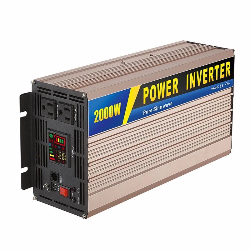1kw 2kw 3kw 5kw 6kw inversor solar power inverter 24v 110v 12v to 220v inventors off grid solar pure sine wave inverter