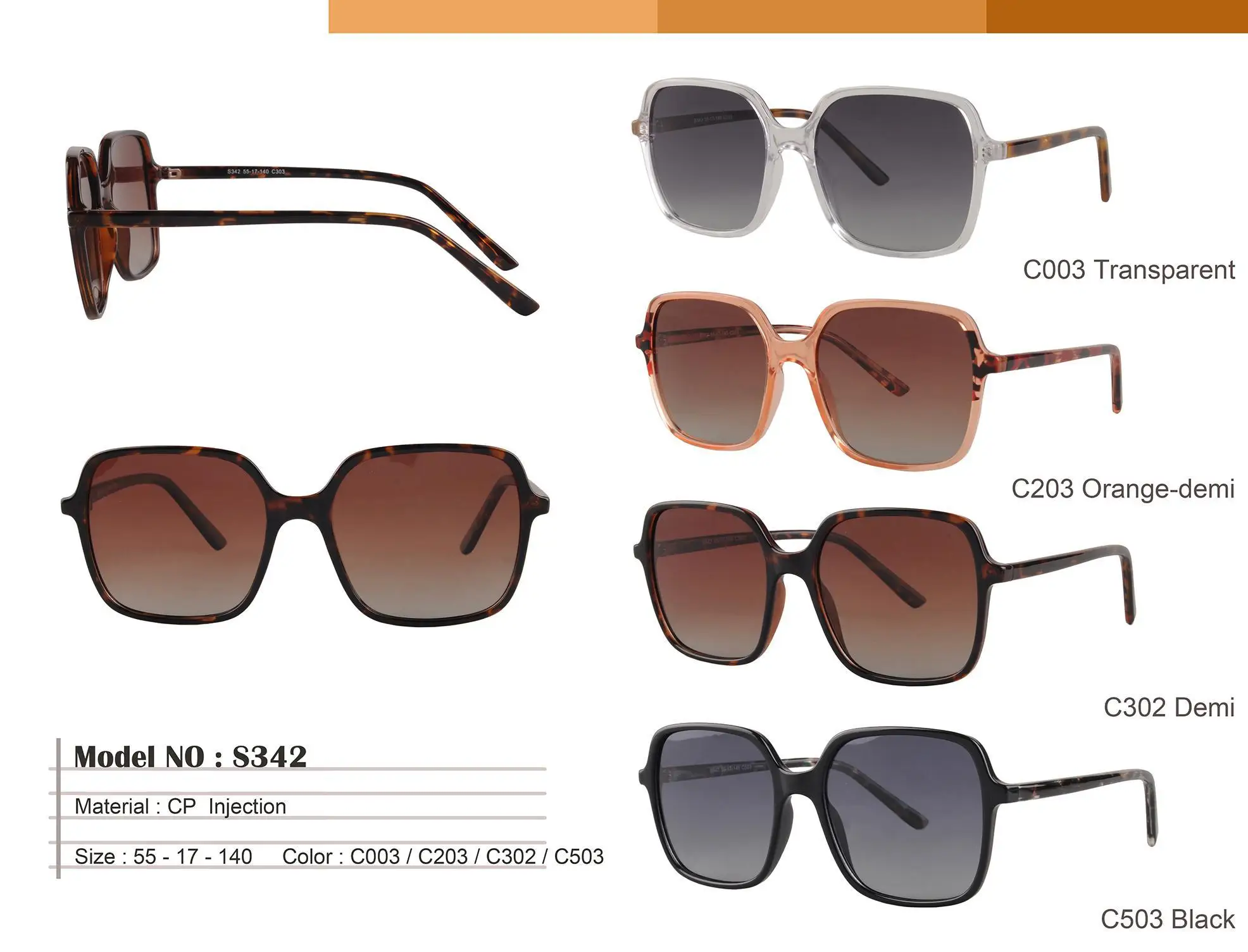 Brown Sunglasses Ladies Vintage Fashion Luxury Brand Sunglasses for Ladies