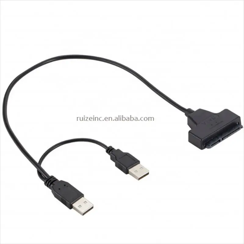 Кабель для жесткого диска SATA-USB адаптер HDD USB/жесткого USB2.0 к SATA 22PIN кабель