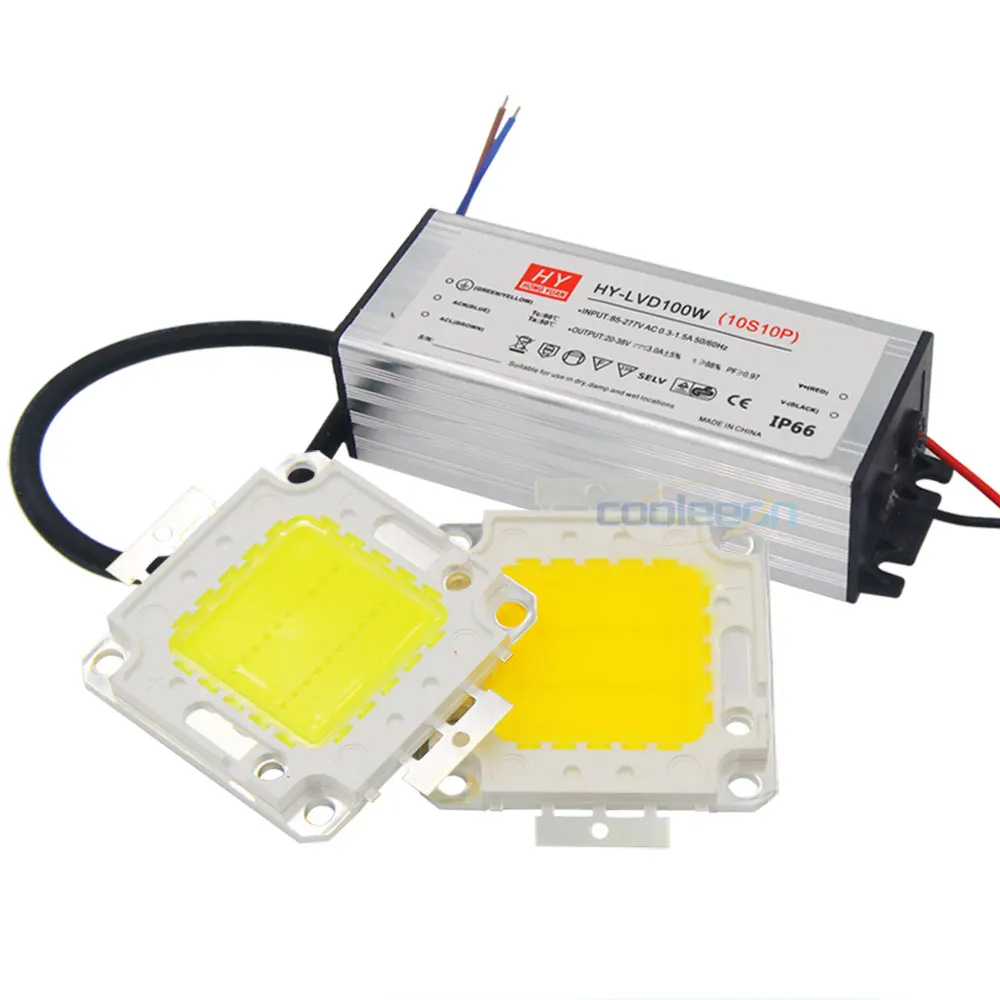 10W 20W 30W 50W 100W LED Floodlight Chip 30-35V COB LED for Outdoor Lighting Flood Lights Warm Nature Cold White