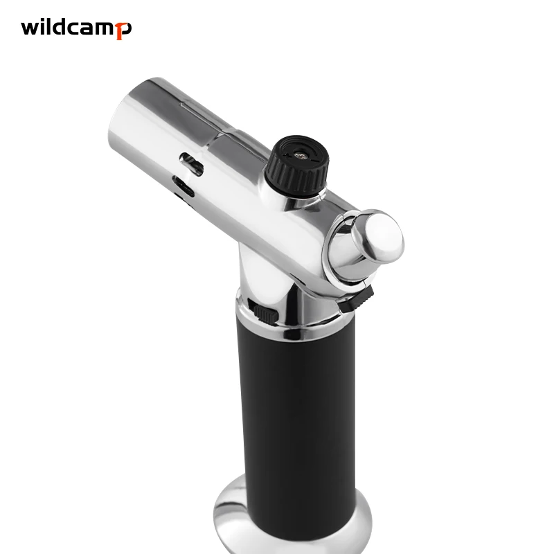 Wildcamp Регулируемая многоразовая мини-зажигалка с пламенем для приготовления пищи на кухне зажигалка барбекю выпечки крем-брюле ремесла