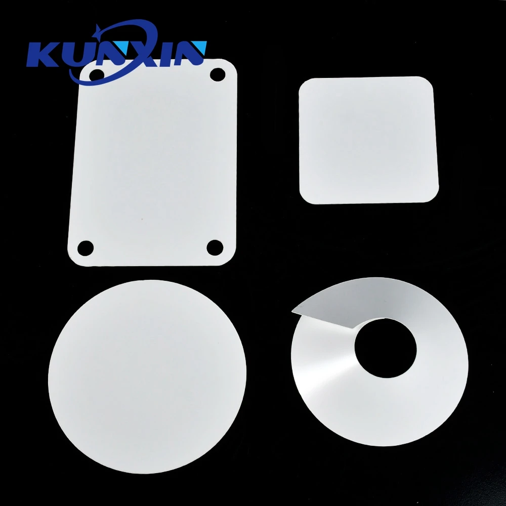 Kunxin Laser Engraving Customized Shape Led Light Optical Milky White PET Reflector Film