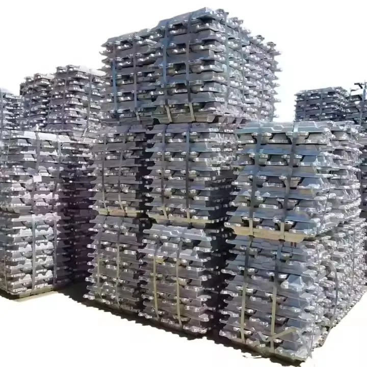Aluminium ingot 99.7%~99.9% Adc 12 And A7 Aluminum Ingot Bar Ingot With High Purity