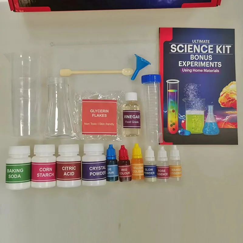 Hot Selling Super Awesome learning Science Kit Stem Chemistry Experiment Toy kit engineering toys kids
