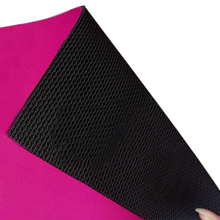 Пользовательский двухсторонний тканевый неопреновый SBR SCR CR резиновый лист baypren