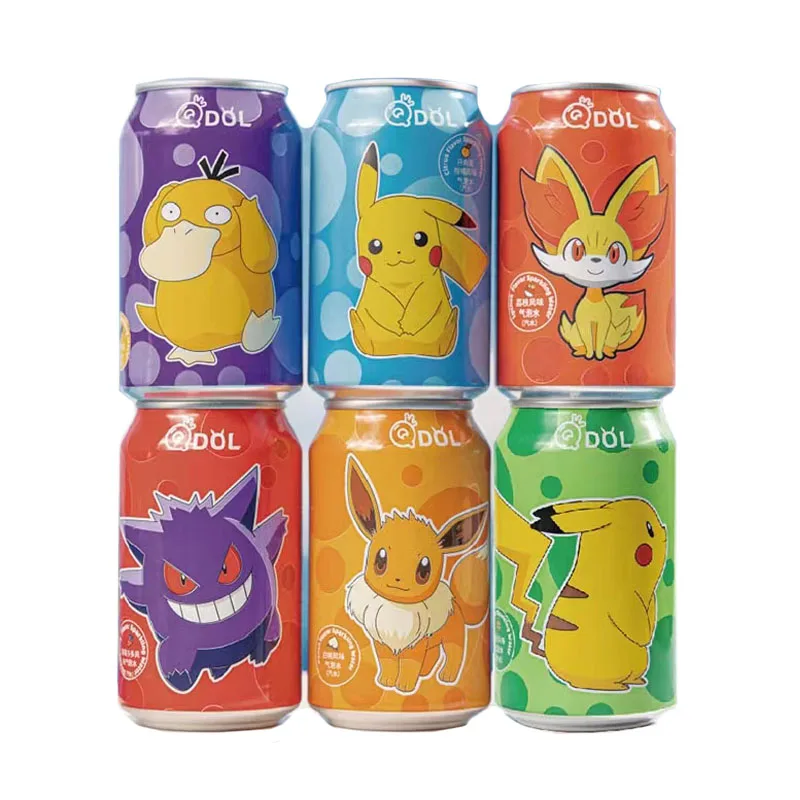 QDOL cheap beverage carbon drink 330ml canned prime hydration drink carbonated drinks