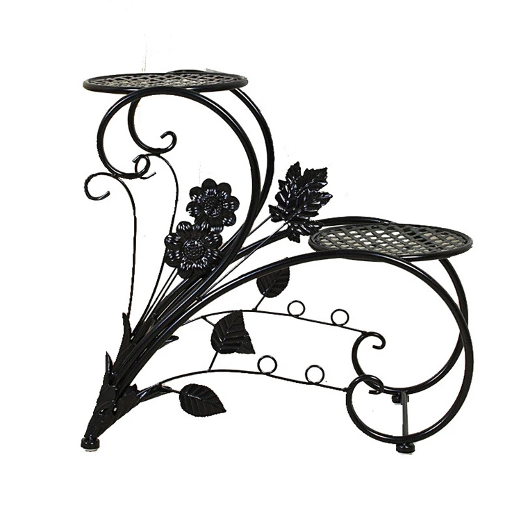 Metal Art Metal Iron Flower Pot Stand Plant