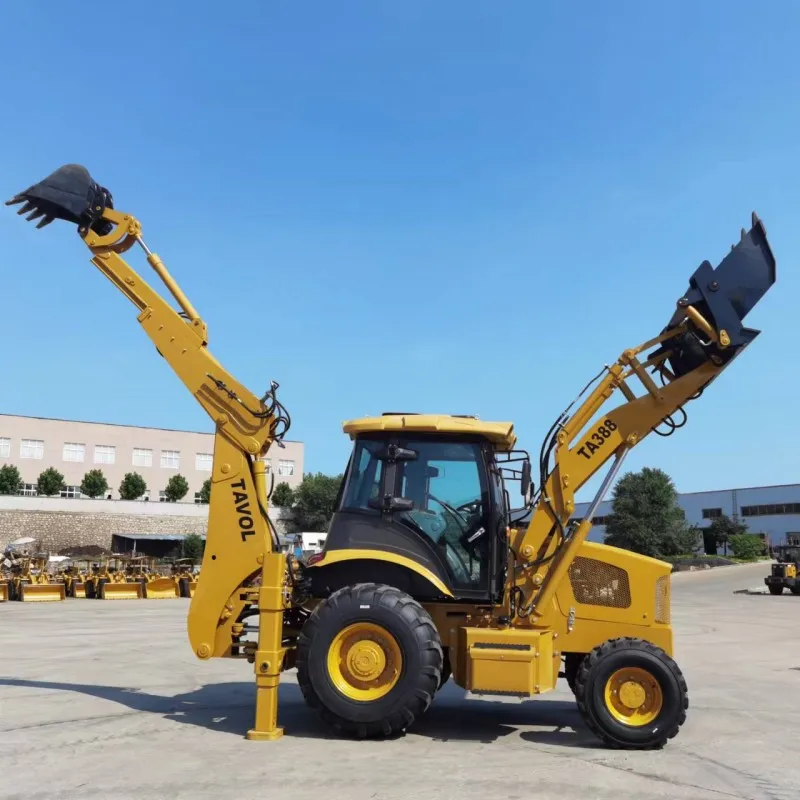 Competitive Price High Quality 4WD Small Backhoe 388 388H Wheel Loader