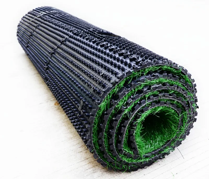 Golf Putting Green Artificial Grass with Rubber Base  Synthetic Turf Layers