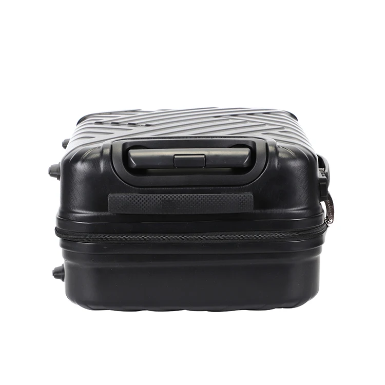 China manufacturer make wholesale suitcase black easy trip square universal product ABS luggage