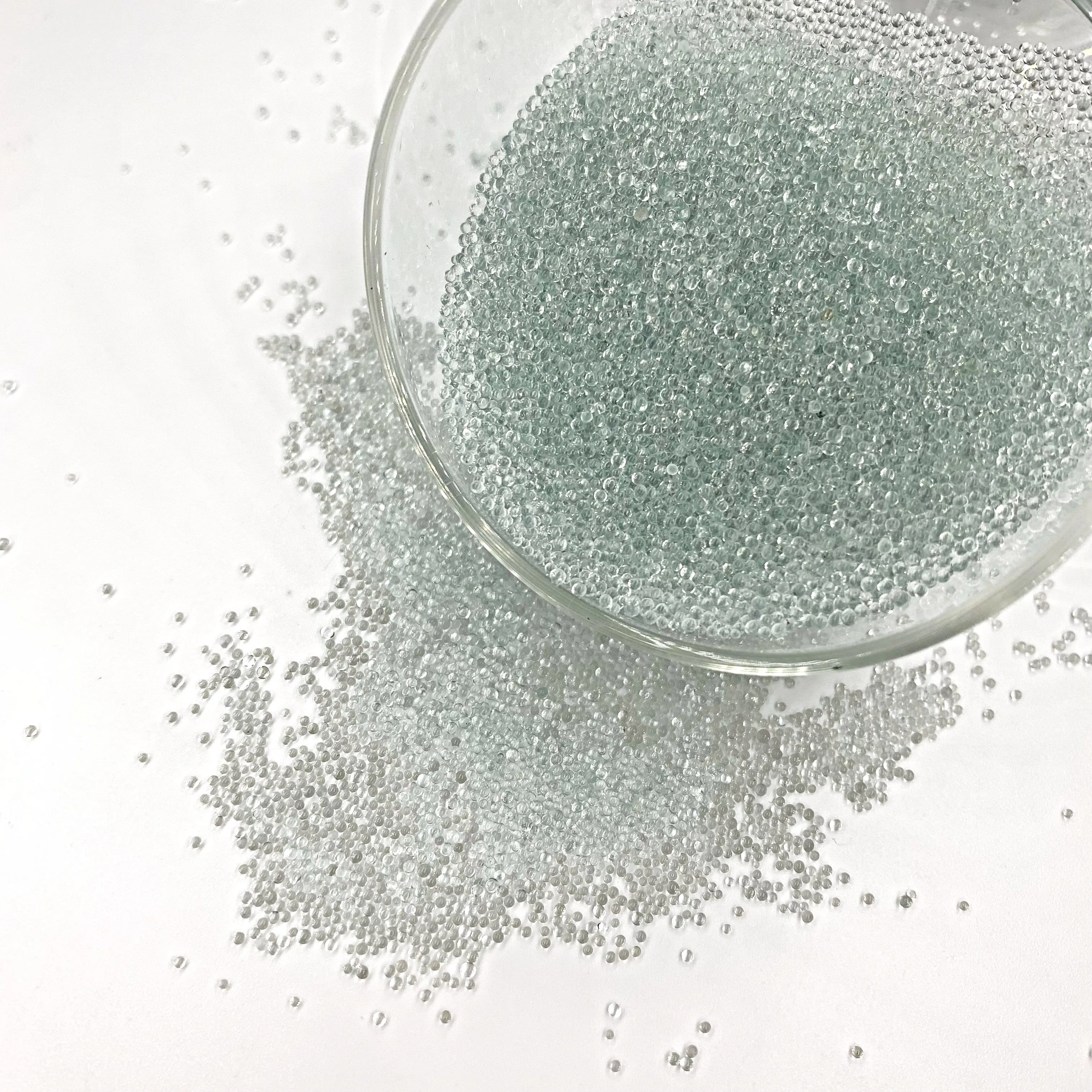 Reflective Glass Beads Powder Structure And Dot Type Line