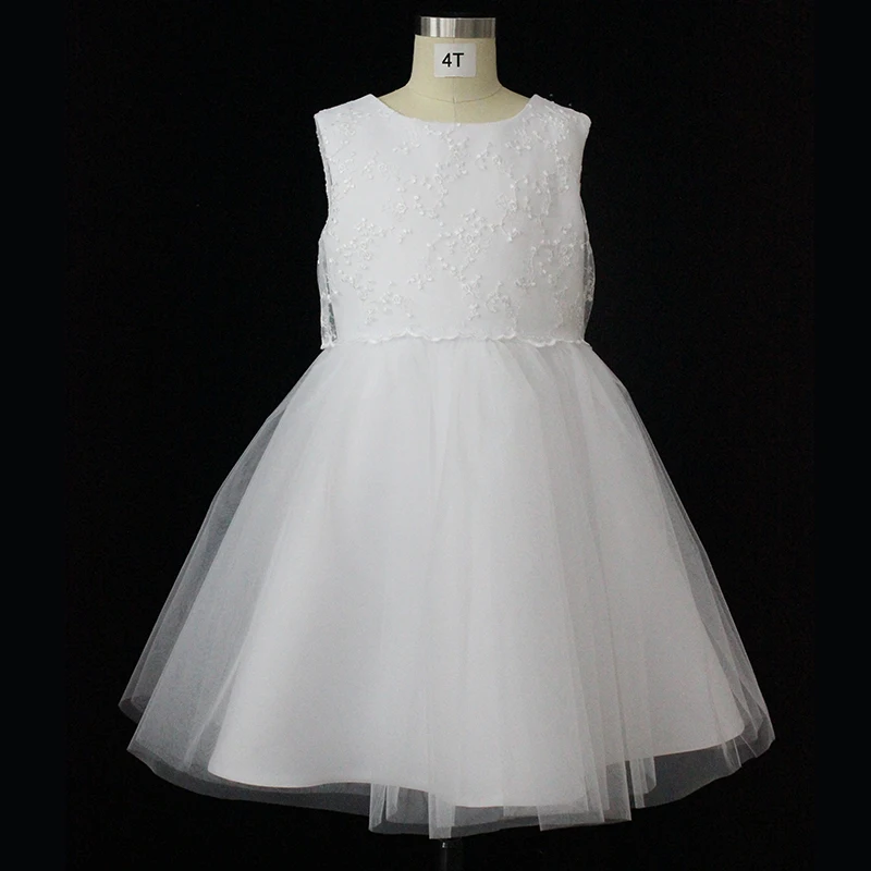 D30787 оптовая продажа красивые кружевные платья принцессы с цветами для девочек детское свадебное платье
