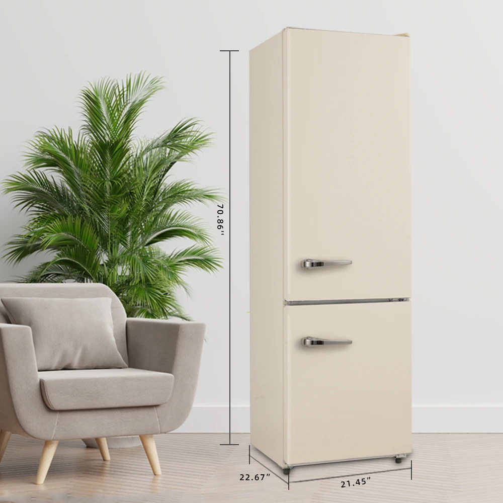 Ascoli Hot Sell Low Noise Efficient Preservation Refrigerator Under Freezing Bedroom Fridge