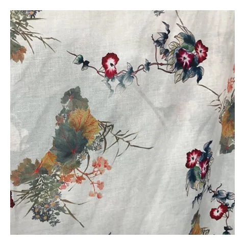 Rolling process breathable and smooth ramie garment textile fabric Special for clothing and home textiles