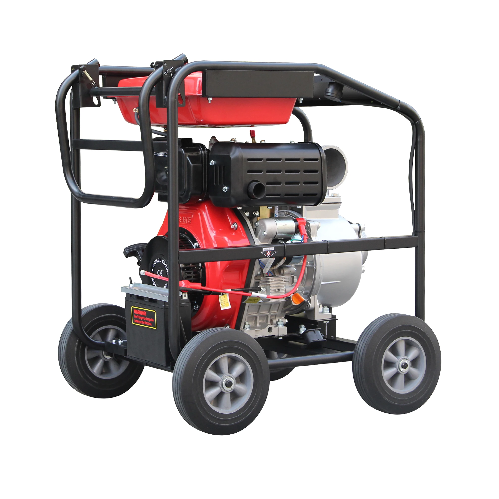 hot sales air-cooled 4 inch 186FA 10hp water pump diesel engine