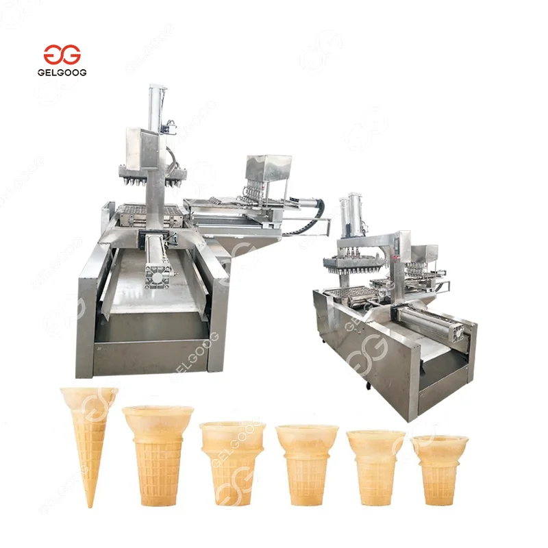 Automatuc Wafer Coffee Cup Cake Tart Shell Machine Soft Chocolate Ice Cream Waffle Cone Maker Machine