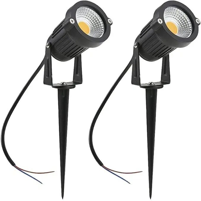 5W 12V COB LED Path Lights Outdoor Spotlight Garden Landscape Lighting IP65 Super Bright