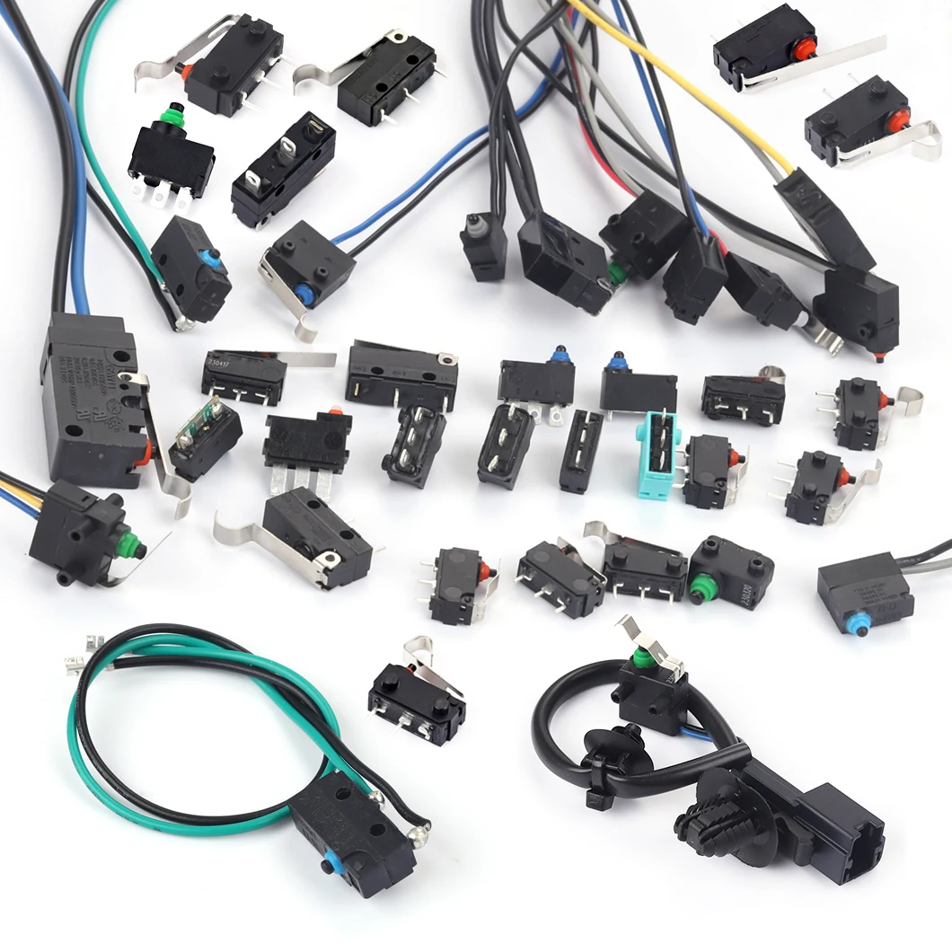 ABILKEEN AZ-7100II green double snap action micro push switch 16a 250v t85 5e4